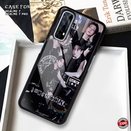 HP Latest Realme 7 - 7 Pro Case - 2D Glossy Hardcase - Glass Case - Protective Phone Case Latesthp 2