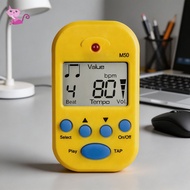 M50 Professional Clip-Digital Metronome With LCD Display 30-280 BPM For TEMPO-Range Easy To Use Port