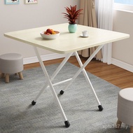 Eating Household Rental House Small Table Dining Table Table Girl Eating Foldable Bedroom Foldable T