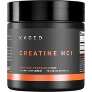 Kaged Creatine HCl Capsules | Unflavored | Muscle Building & Recovery | Patented Creatine Hydrochlor