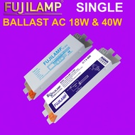 READY STOCK FUJILAMP AC ELECTRONIC BALLAST FOR FLUORESCENT LAMP SINGLE AC 18W /40W AC DOUBLE 20W/40W