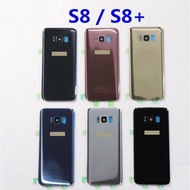 Back Battery Cover For Samsung Galaxy S8 G950 SM-G950F G950FD S8 Plus S8+ G955 SM-G955F  Back Rear G