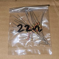 R 22 Ohm 0.25W 5 Percent Resistor 22 22R Ohm 0.25 Watt 20 Pcs
