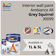 Dulux Interior Wall Paint - Grey Squirrel (30099)  (Ambiance All) - 1L / 5L