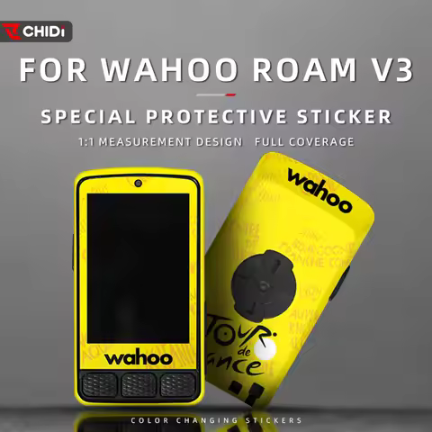 For Wahoo ELEMNT ROAM V3 Cycling Computer Decals Decorative Color Change Stickers Waterproof Scratch