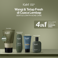 [EXCLUSIVE BUNDLE FOR KENDARI AREA] Kahf 4in1 Paket Wangi & Tetap Fresh di Cuaca Lembap (Face Wash +