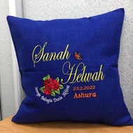 BANTAL SOFA BERSULAM UNTUK HADIAH - ANNIVERSARY, BIRTHDAY, KENANGAN, DLL.
