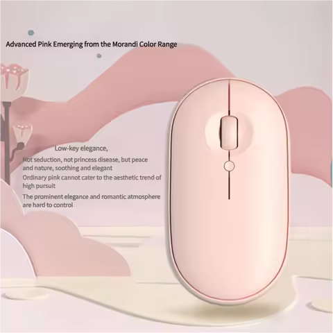 Portable 2.4G Wireless Mouse Battery Powered Mute Multi Arc Touch Mouse Ultra Thin Wireless Mouse La