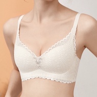 Nanoshop woman silk non-wired lace bra (Pls order 1 size up)