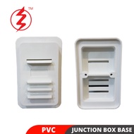 PVC TNB JUNCTION BOX BASE (WHITE) PVC-LINK BASE JUNCTION BOX