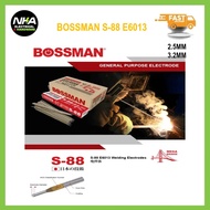 BOSSMAN 2.5MM/3.2MM WELDING ROS S88- E6013 Besi Iron Welding Rod Electrodes Welding Sticks