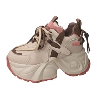 Inner Heightening Sports Shoes Women's Breathable Shoes 2025 Dad Shoes Casual Women's Shoes