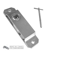 Metal Locks Spare Loft Hatch Key and Access Panel Steel Door Key Square Type