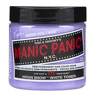 MANIC PANIC CLASSIC CREAM SEMI PERMANENT HAIR COLOR CREAM (VIRGIN SNOW)118 ml 1 Jar