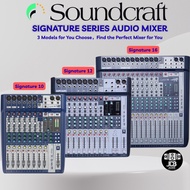 Soundcraft Signature 16 / 12 / 10 Channel Analog Mixer with Lexicon® Effects