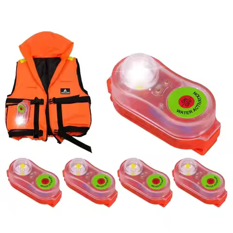 Lithium Life Attract Light Lamp Life Life-saving Life Vest Light Overboard Survival Gear Water Activ