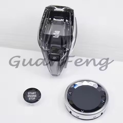 Crystal Gear Shift Knob Set of 3 For BMW X5 G05 X5 E70 E71 X3 G20 G21 G28 F10 F30 F20 G01 G08 G02 G3