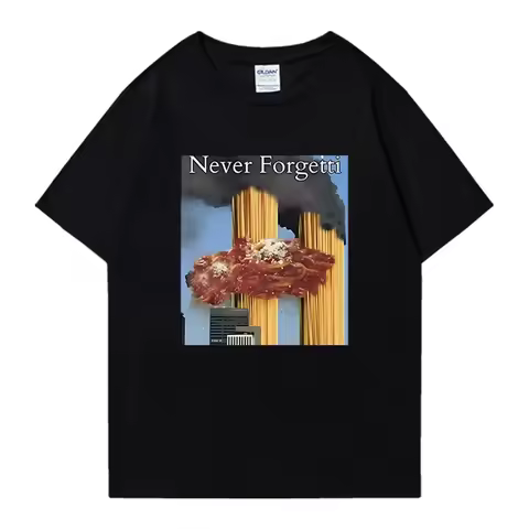 Never Forgetti Tee shirt Unisex 11 9 Funny September 11Th Casualty Memorial Casual short sleeve T-sh