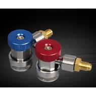 Air Conditioner Refrigerant Filling Head 134A Can Be Used Number Of Products: 2 Pieces Red H And Blu