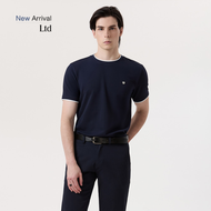 LTD เสื้อยืดแขนสั้น ผู้ชาย สีกรมท่า | T-shirt | 03601