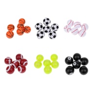 [szxflie3xh] SiaBiced 6 Golf Training Balls Rubber Golf Ball Practice Balls, Different Balls Design