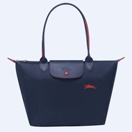 100% Genuine longchamp Le Pliage Club 70th anniversary embroidered horse waterproof nylon dumpling T