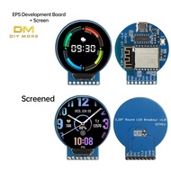 DIYMORE ESP8266 Development Board NodeMCU Expansion Board 1.28-inch GC9A01 240x240 Resolution Circul