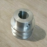 A2 aluminum Pulley - 2 inch axle 20 mm aluminum Pulley axle 20mm