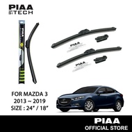 PIAA Si-Tech Silicone Wiper For Mazda 3 2013 - 2019 (24" / 18")