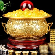 Treasure Bowl Living Room Copper Home Craft Gift Decoration Ornament Bowl Entrance Treasure Bowl Tre