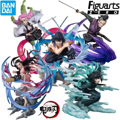 In Stock BANDAI Original Figuarts ZERO Demon Slayer Kamado Nezuko Tokitou Muichirou Shinazugawa Geny