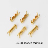 453 U-shaped terminal 0.5-1.5mm Splice Terminals Cold-pressed Connector Cable Electric Sertir Wire C