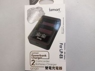 Canon LP-E8  Dual batteries charger by Ismartdigi（行貨連一年保養）（歡迎消費券 ）