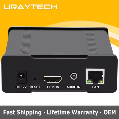 HEVC H.265 H.264 HDMI SDI to NDI SRT RTMP RMTPS IP Video Streaming Encoder Converter Live Broadcast 