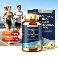 Urolithin A Supplement 1000mg With Nad Coq10 Resveratrol Pqq Supplement For Men Women For Muscle Ene