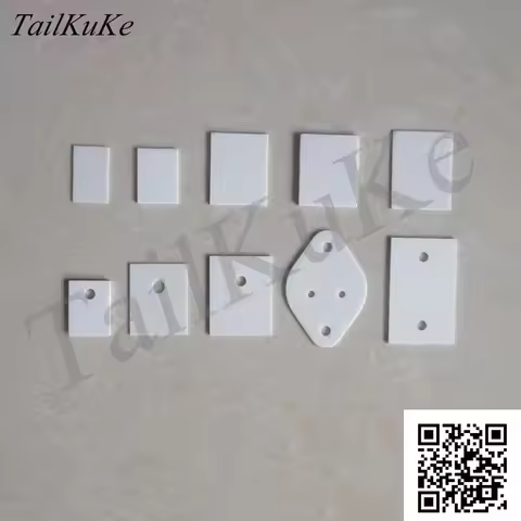 TO-220 Alumina Ceramic Sheet TO-3P1 High Temperature Resistant Ceramic Substrate TO-247/264 Ceramic 