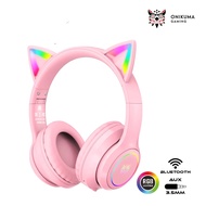 ONIKUMA HEADSET รุ่น B90 หูฟังไร้สาย RGB Cat Ear รับประกันศูนย์ไทย 2 ปี