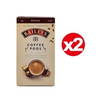 百利甜酒 - 2 x Nespresso咖啡機適用咖啡膠囊 Baileys 朱古力味咖啡 (平行進口)