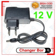 Charger Bor 12 Volt Adapter Charger Cas Bor Baterai Power Adapter 12 V