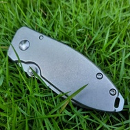 Crkt Squid Silver Stonewash Folding Knife