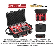 STARTRC Hard Case for DJI Mini 4 Pro, Waterproof Pressure Resistant Carrying Case for DJI Mini 4 Pro