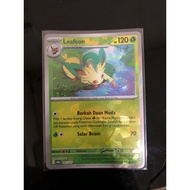 Pokemon TCG Indonesia SV8a Leafeon 002/187 PokeBall