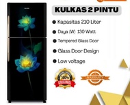 kulkas 2 pintu polytron 21PLX