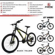 Sepeda Gunung/MTB 24 Inch 2651 Exotic