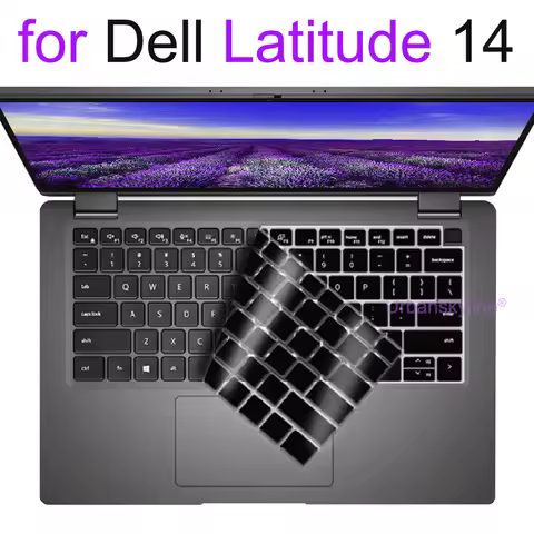 Keyboard Cover for Dell Latitude 14 7440 7450 7400 7404 7410 7414 7420 7424 7430 7480 7490 2 in 1 Si
