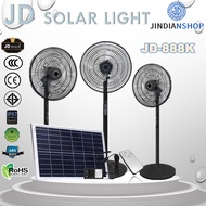 JD solar fan  พัดลมโซล่าเซล พัดลมอัจฉริยะ โซล่าเซลล์ พัดลม 14นิ้ว 18 นิ้ว พร้อมแผงโซล่าเซลส์ พัดลมไฟฟ้า  พัดลมตั้งพื้น พัดลมตั้งโต๊ะ JD