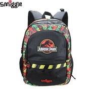 Australian Original Smiggle Children's Schoolbag Boys backpack Dinosaur Paradise Kids' Bags 16 inch Waterproof Wear-Resistant