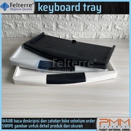 Felterre keyboard tray | Computer Desk Drawer Rail sliding mat