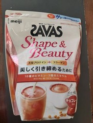 (訂購) 日本製造 明治 SAVAS for Woman Shape & Beauty 膠原蛋白粉 900g 朱古力味