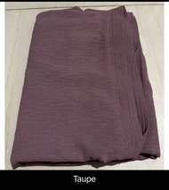 Instan Bergo Crinkle NONPAD JUMBO OVAL Hijab U Shape bahan Crinkle Airflow Premium GAZALA HIJAB